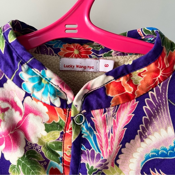 Kids Light Fleece Jacket like new Lucky Wang NYC - Picture 2 of 9